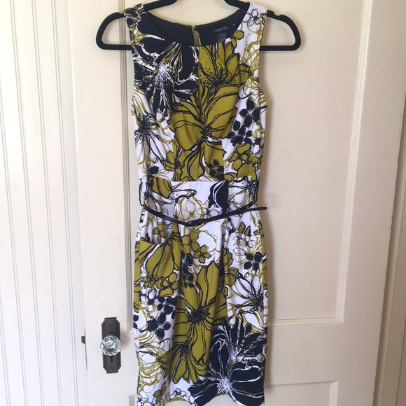EUC Roulette Floral MIDI Dress - Picture 1 of 8